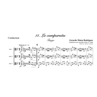 Tangos et Ragtimes pour ensemble d'altos