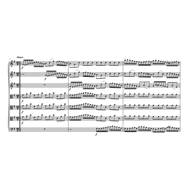 Bach - 3ème concerto brandebourgeois